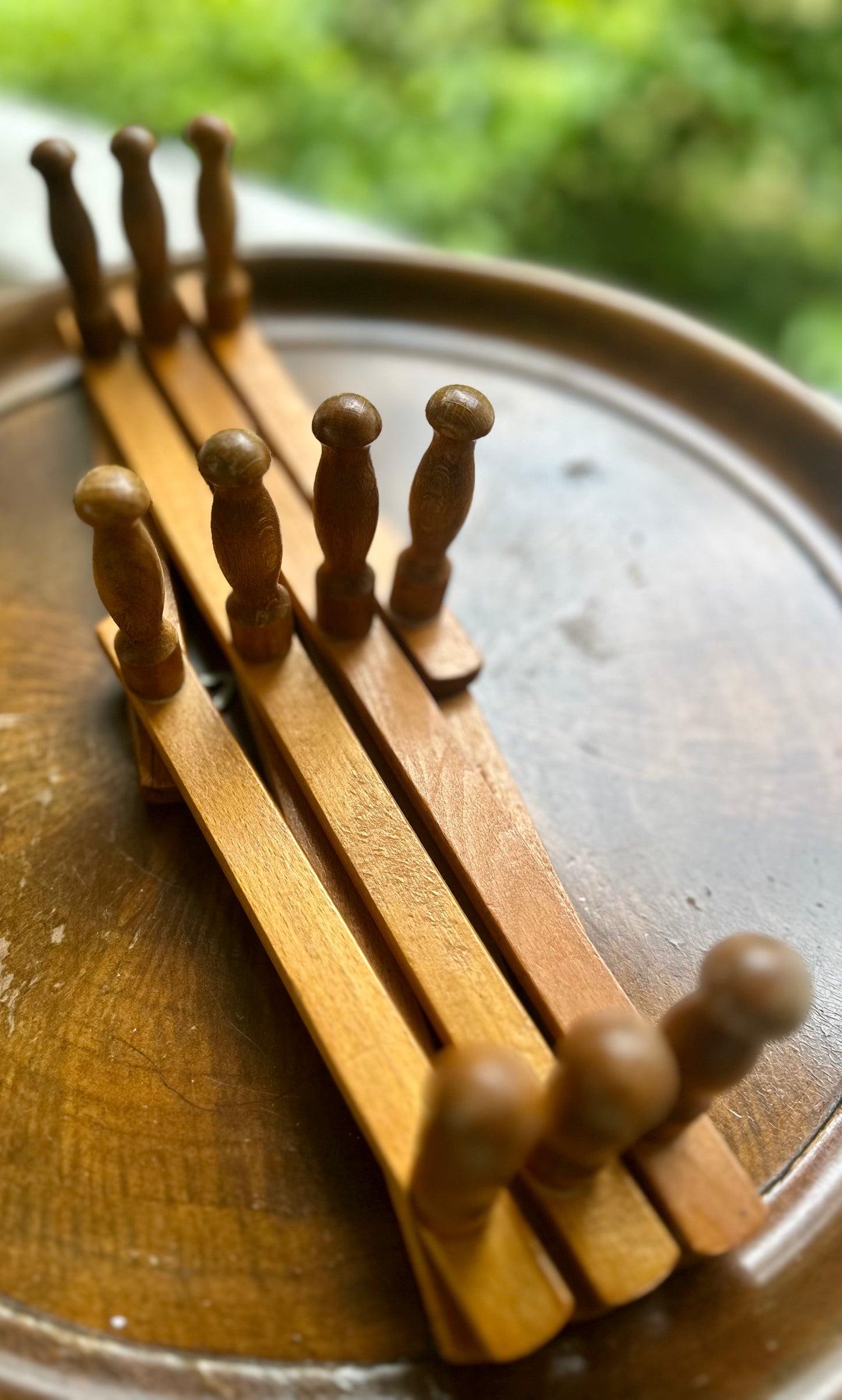 Vintage wooden wall hanger