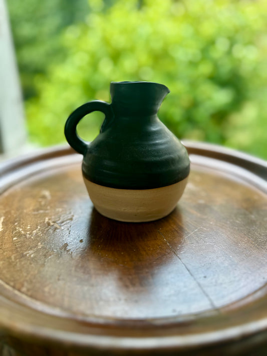 Two tone decorative jug