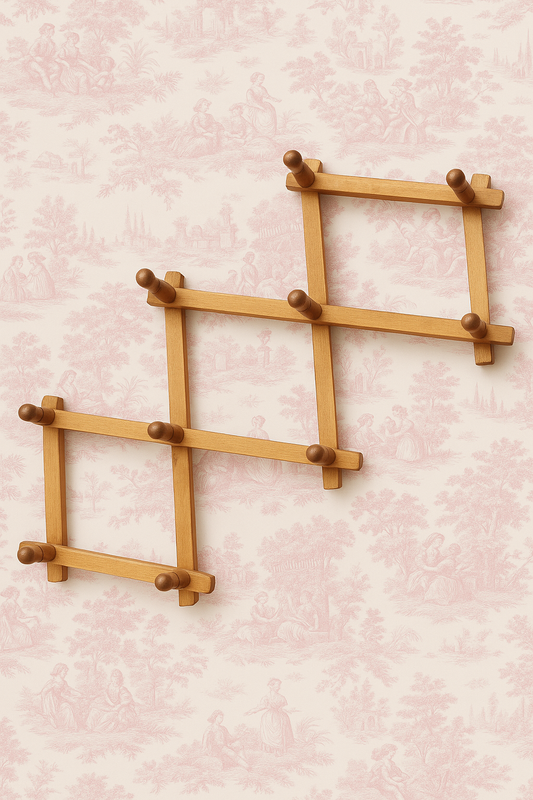 Vintage wooden wall hanger